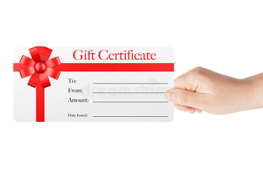 Gift Certificate